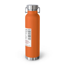 Load image into Gallery viewer, Sarcasticholine Copper Vacuum Insulated Bottle, 22oz
