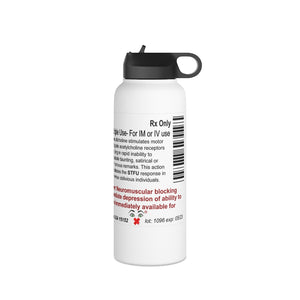 Sarcasticholine Stainless Steel Water Bottle, Standard Lid