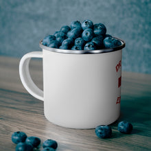 Load image into Gallery viewer, Jiynxd Cross Enamel Campfire Mug
