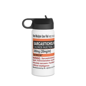 Sarcasticholine Stainless Steel Water Bottle, Standard Lid