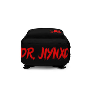 Red Jiynxd Biohazard Backpack (Made in USA)