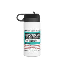 Load image into Gallery viewer, Hypocritamine Stainless Steel Water Bottle, Standard Lid

