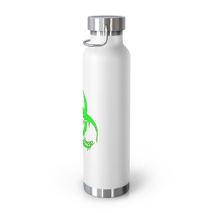 Green Biohazard 22oz Vacuum Insulated Bottle