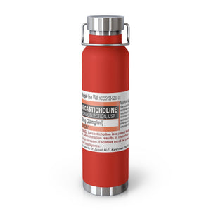 Sarcasticholine Copper Vacuum Insulated Bottle, 22oz