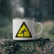 Load image into Gallery viewer, Trauma Nurse Crossing (man) Small Enamel Camping Mug
