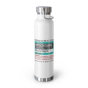 Hypocritamine Copper Vacuum Insulated Bottle, 22oz