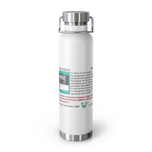 Hypocritamine Copper Vacuum Insulated Bottle, 22oz