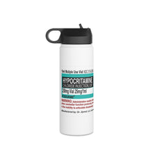 Load image into Gallery viewer, Hypocritamine Stainless Steel Water Bottle, Standard Lid
