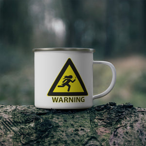 Jiynxd Crossing Enamel Campfire Mug
