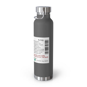 Hypocritamine Copper Vacuum Insulated Bottle, 22oz