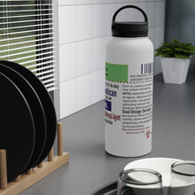 Load image into Gallery viewer, Narcisstican Stainless Steel Water Bottle, Handle Lid
