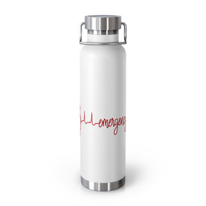 Emergency Heart 22oz Vacuum Insulated Bottle