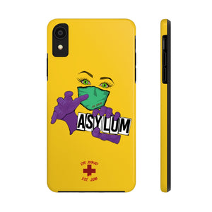 Yellow Asylum Case Mate Tough Phone Cases
