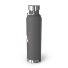 Load image into Gallery viewer, Yin Yang Koi Fish in Red and White 22oz Vacuum Insulated Bottle
