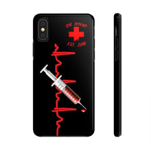 Load image into Gallery viewer, iPhone Black syringe Case Mate Tough Phone Cases
