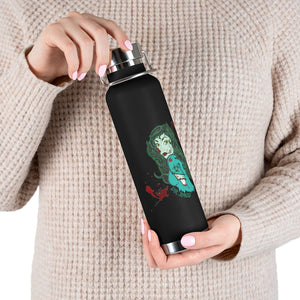 Zombie Girl 22oz Vacuum Insulated Bottle