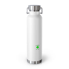 Load image into Gallery viewer, Green Biohazard 22oz Vacuum Insulated Bottle

