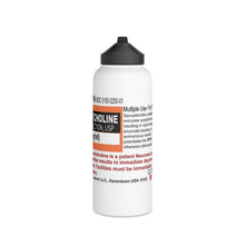 Load image into Gallery viewer, Sarcasticholine Stainless Steel Water Bottle, Standard Lid
