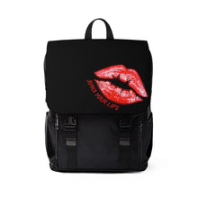 Load image into Gallery viewer, Jiynxd Your Lips Casual Shoulder Backpack
