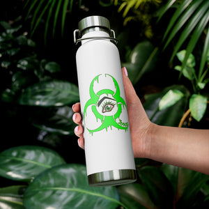 Green Biohazard 22oz Vacuum Insulated Bottle