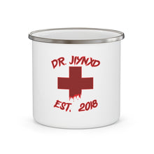 Load image into Gallery viewer, Jiynxd Cross Enamel Campfire Mug
