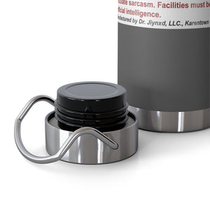 Sarcasticholine Copper Vacuum Insulated Bottle, 22oz