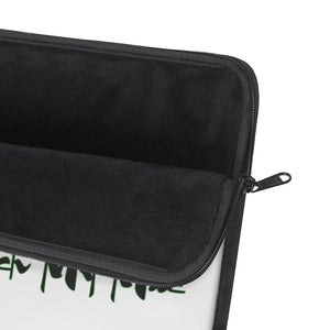 Don't Touch My Mac Laptop Sleeve