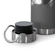 Load image into Gallery viewer, Yin Yang Koi in Black and White 22oz Vacuum Insulated Bottle
