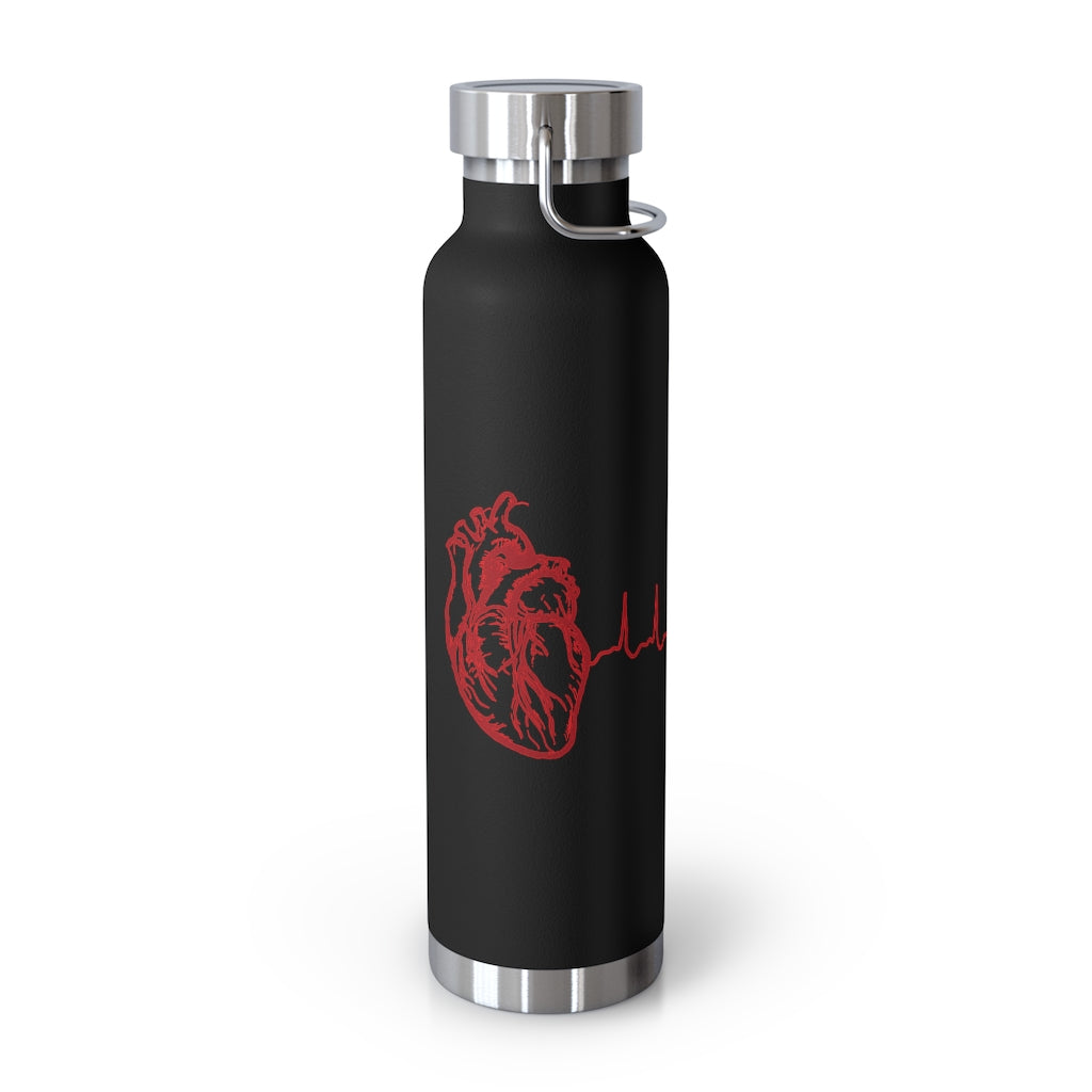 Emergency Heart 22oz Vacuum Insulated Bottle