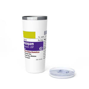 Dramazepam Copper Vacuum Insulated Tumbler, 22oz