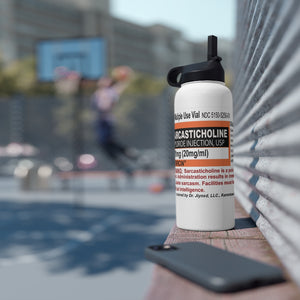 Sarcasticholine Stainless Steel Water Bottle, Standard Lid