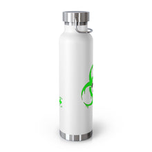 Load image into Gallery viewer, Green Biohazard 22oz Vacuum Insulated Bottle

