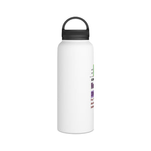 Moronidil Stainless Steel Water Bottle, Handle Lid