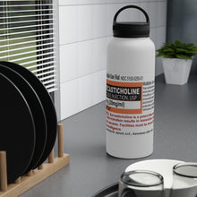Load image into Gallery viewer, Sarcasticholine &quot;Satiricin&quot; Stainless Steel Water Bottle, Handle Lid
