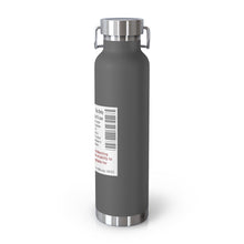 Load image into Gallery viewer, Sarcasticholine Copper Vacuum Insulated Bottle, 22oz
