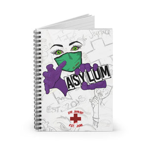 Asylum Spiral Notebook - Ruled Line
