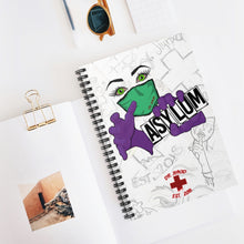 Load image into Gallery viewer, Asylum Spiral Notebook - Ruled Line
