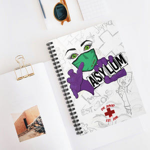 Asylum Spiral Notebook - Ruled Line