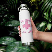 Load image into Gallery viewer, Pink Jiynxd Heart ( white) 22oz Vacuum Insulated Bottle
