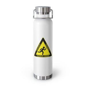Trauma Nurse Crossing (Man) 22oz Vacuum Insulated Bottle