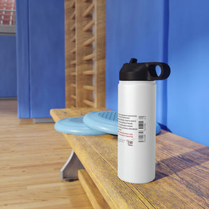 Hysteramine Pharma"pseudo"cal Stainless Steel Water Bottle, Standard Lid