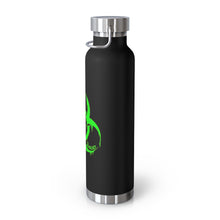 Load image into Gallery viewer, Green Biohazard 22oz Vacuum Insulated Bottle
