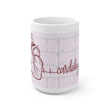 Load image into Gallery viewer, Cardiology White Ceramic Mug

