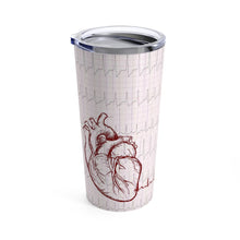 Load image into Gallery viewer, Cardiology Concept Heart Tumbler 20oz
