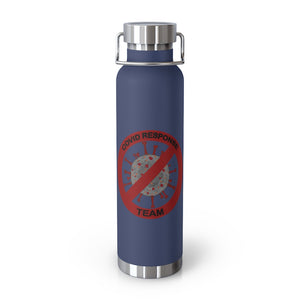 Covid Response Team (black) 22oz Vacuum Insulated Bottle