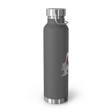 Load image into Gallery viewer, Yin Yang Koi Fish in Red and White 22oz Vacuum Insulated Bottle
