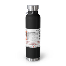 Load image into Gallery viewer, Sarcasticholine Copper Vacuum Insulated Bottle, 22oz
