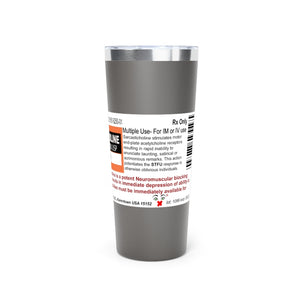 Sarcasticholine Copper Vacuum Insulated Tumbler, 22oz