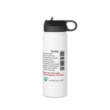 Load image into Gallery viewer, Hypocritamine Stainless Steel Water Bottle, Standard Lid

