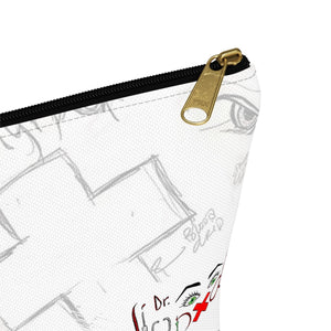 Dr. Jiynxd Logo Accessory Pouch w T-bottom